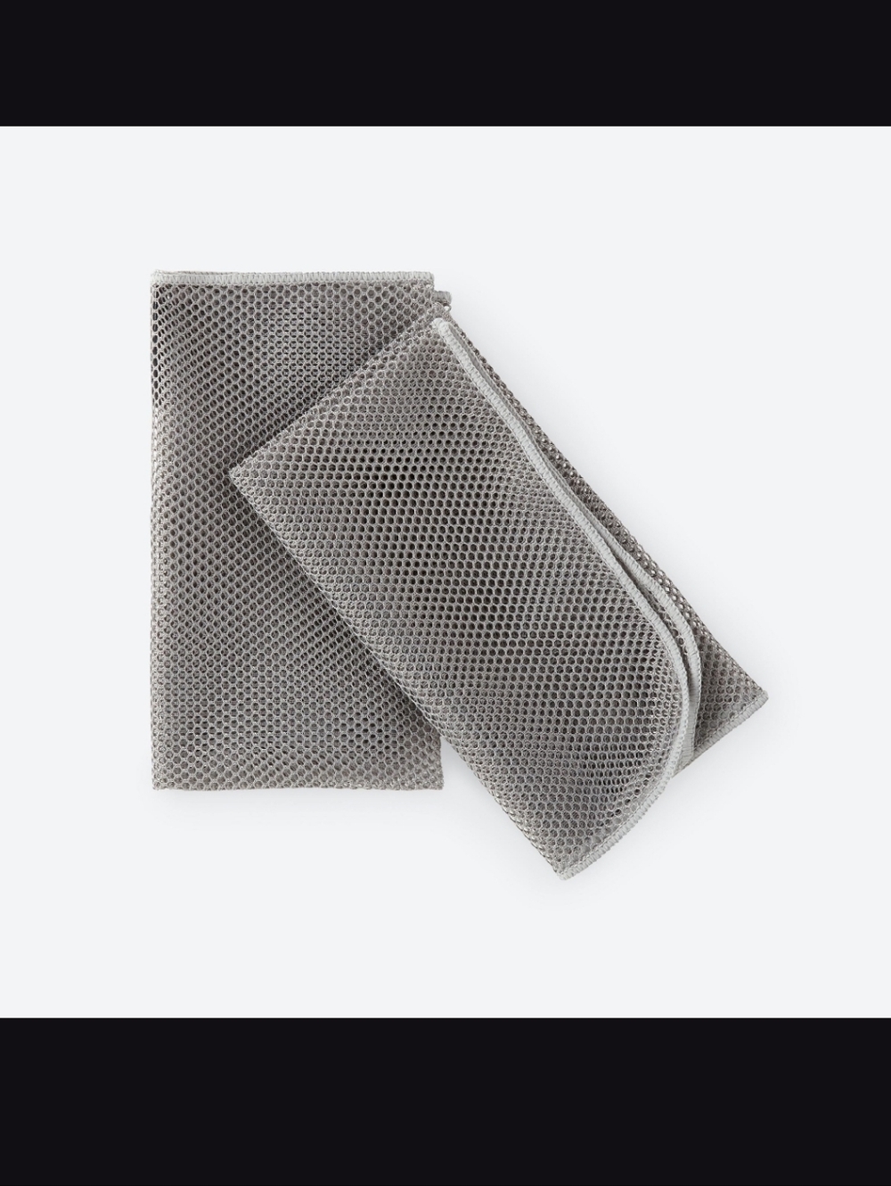New In Package Norwex Netted Dish Cloths Grey 2 Pack Kitchen Graphite Microfiber